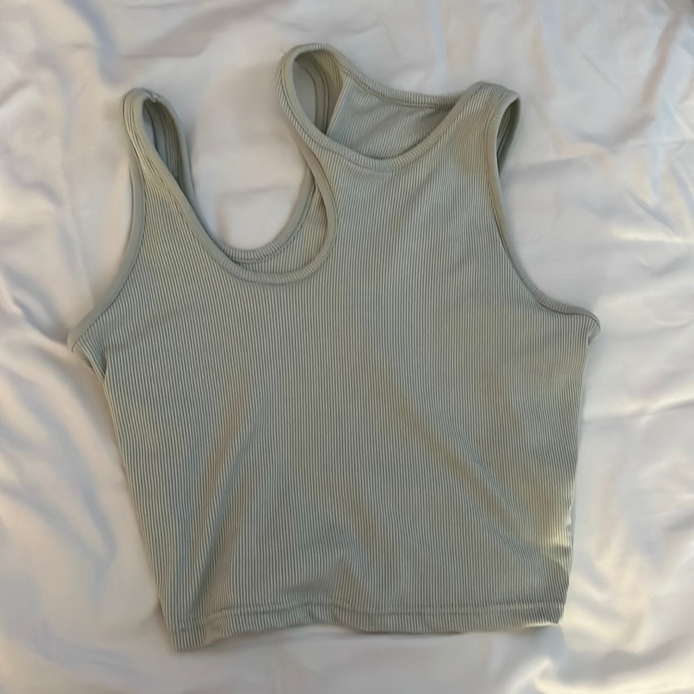Shein ribbed crop top